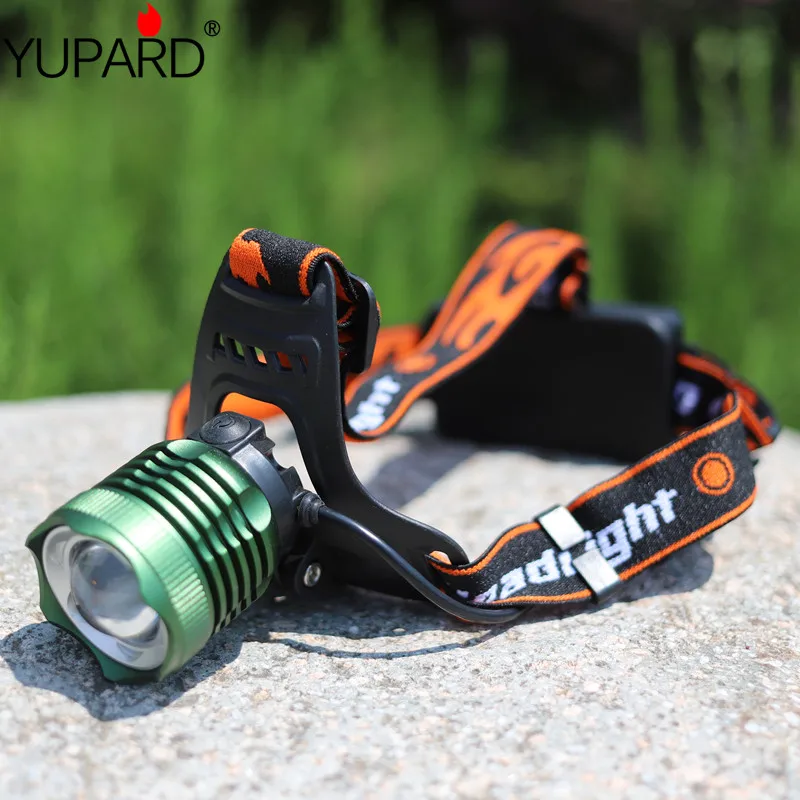 YUPARD Q5 Светодиодные белые синие светодиодные фары zoom zoomable для рыбалки мощность