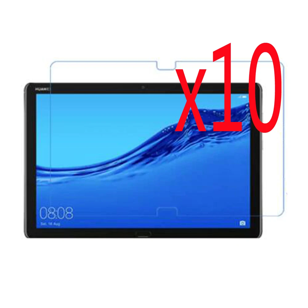 10 шт./лот прозрачная защитная пленка для ЖК-экрана Защитная Huawei M5 Lite Tablet 1 BAH2-L09/W19