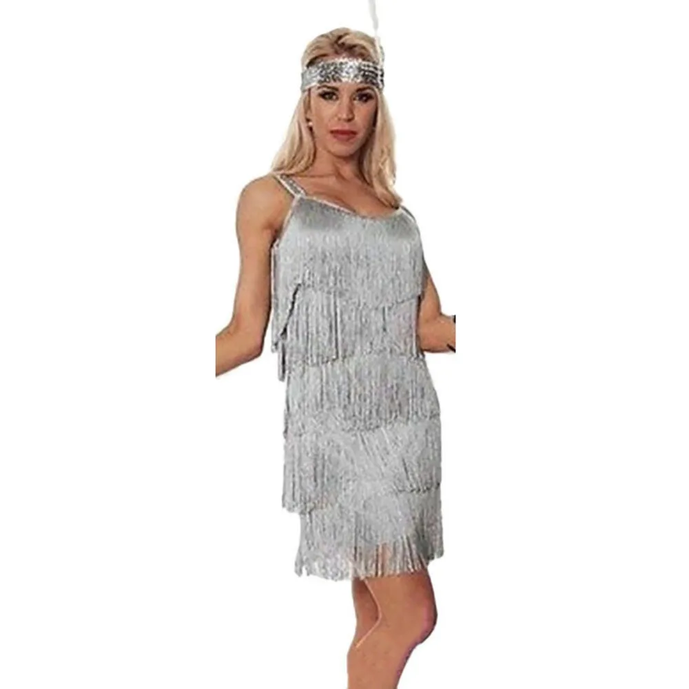 Febelle Deluxe, Женский костюм 1920 s, ревущий, 20 s, Хлопушка, блестки, ганстер, необычное модное платье, Женская винтажная одежда