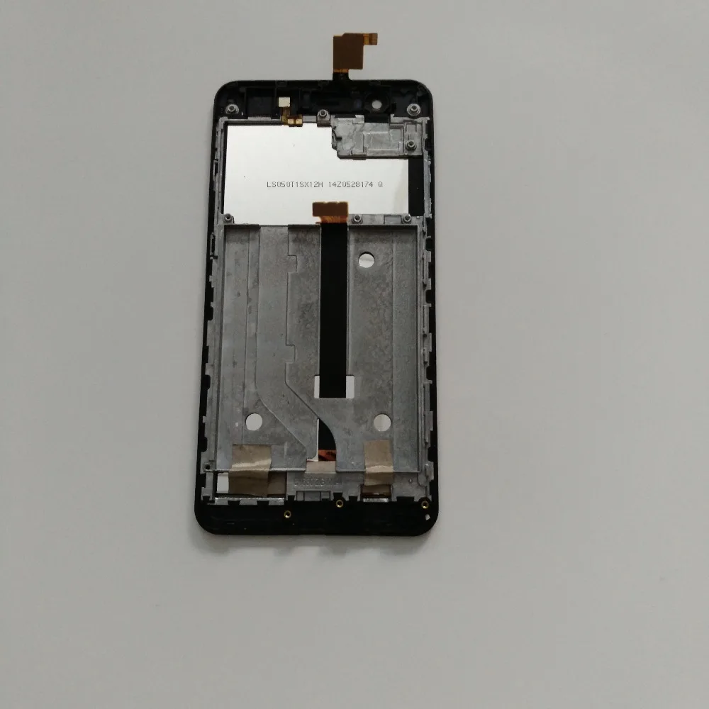 Б/у ЖК экран + сенсорный рамка для Elephone P8 Mini MTK6750T Восьмиядерный 1 5 ГГц 0 дюйма 1920x1080