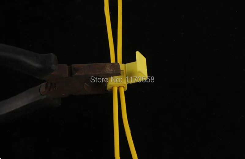 100pcs/lot Wire terminals quick wiring connector cable clamp AWG 12-11 | Обустройство дома