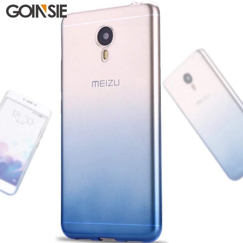 Милый чехол для телефона Meizu MX6 MX 6 силиконовый 5 дюйма Ультратонкий Прозрачный из