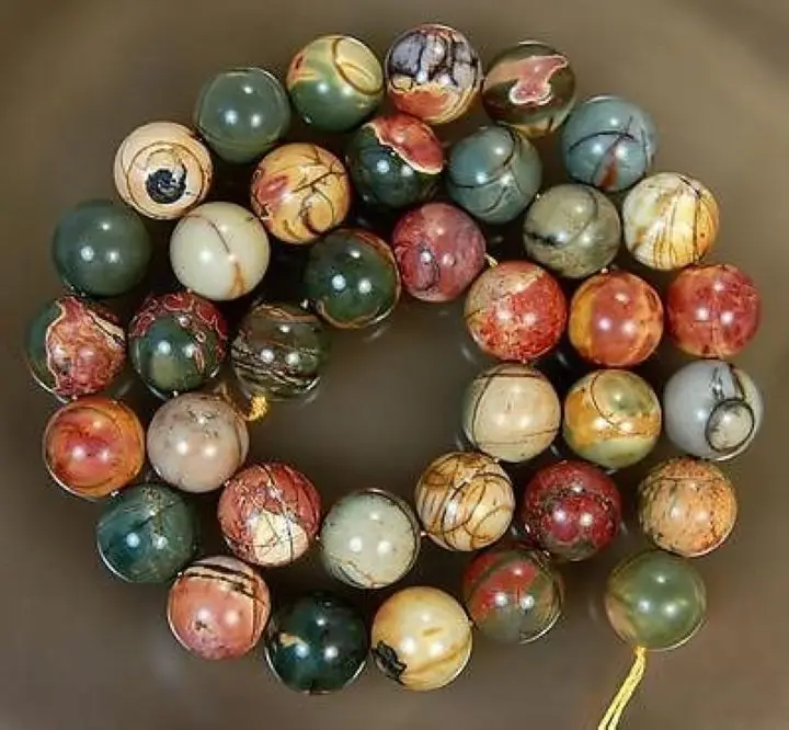 Разноцветные Круглые шарики Пикассо и яшмы 8 мм 15 дюймов AAA # DF15|loose beads|beads