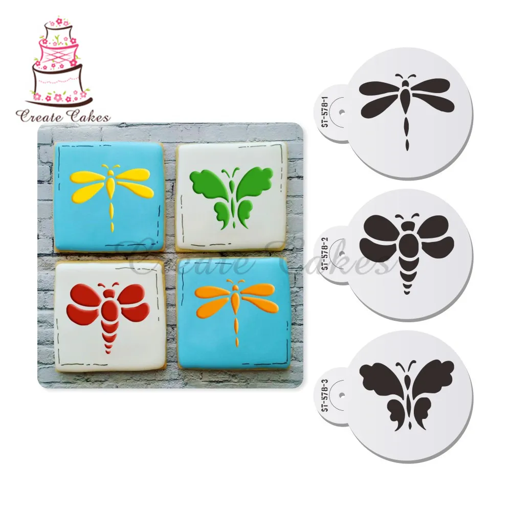 Различные рисунки бикини яркий набор пластиковый трафарет для мастики