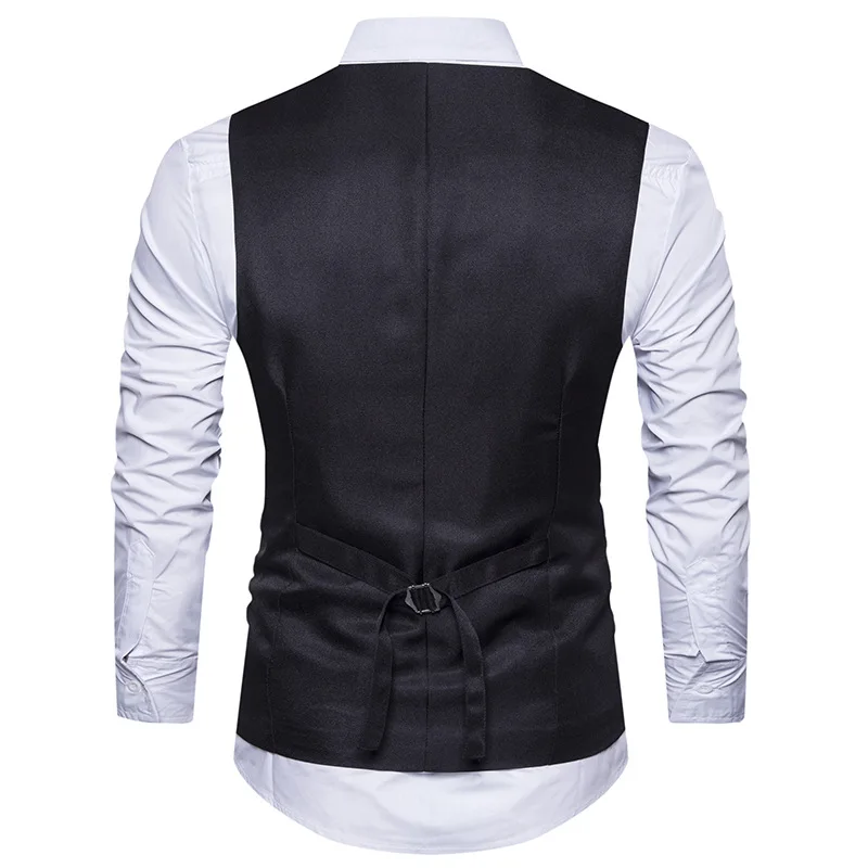 Men Floral Embroidery Vest Fashion Sleeveless Waistcoat Wedding Party Business Gilet Homme Male Single Buttons Suit Jacket XXL