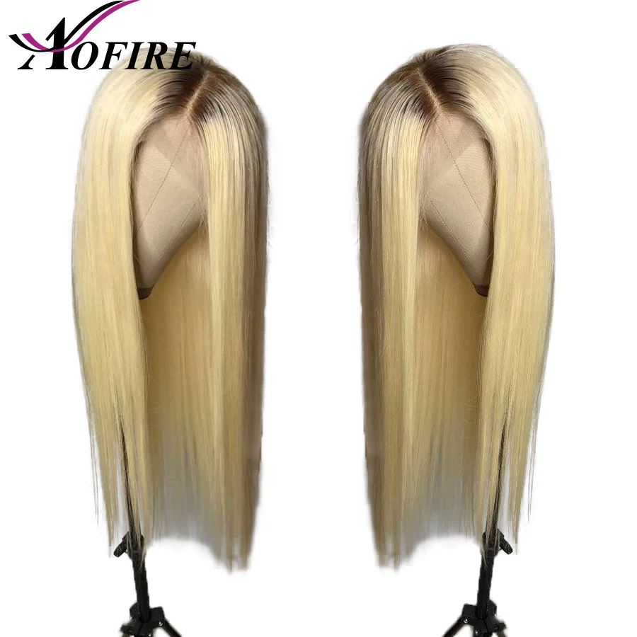 1B/613 прямые волосы на кружеве человеческие парики предварительно сорванные