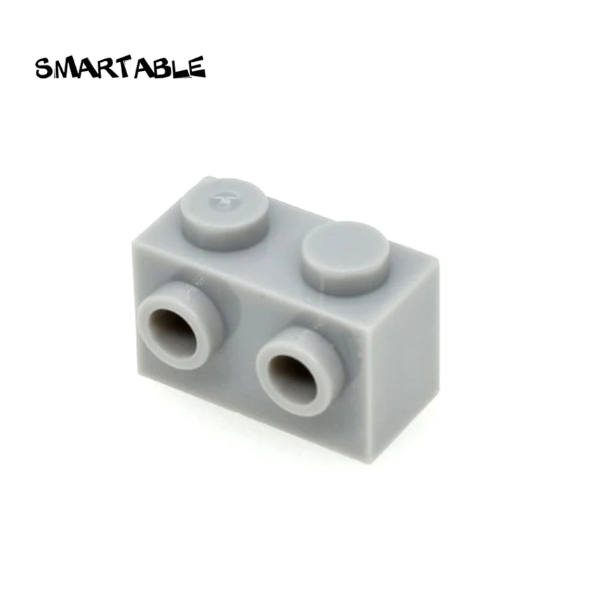 Специальный технический кирпич Smartable 1x2 со шпильками на 1 стороне детали для