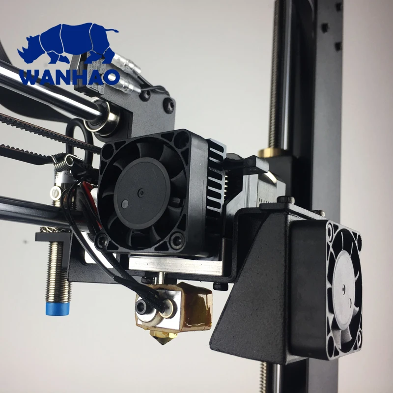 

2018 WANHAO DIY FDM 3d printer I3 PLUS MARK II with Auto Leveling and resume printing offer testing filaments & 4 SG SD card