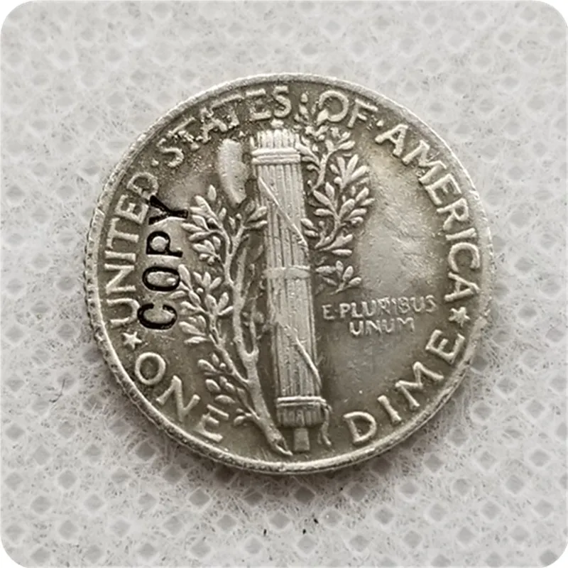 США 1942/1 P копия Mercury penny памятные монеты монет медаль коллекционные