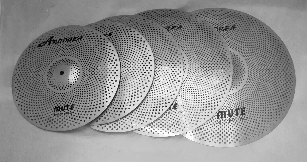 

Arborea Mute cymbal set 14 '' Hihat +16 '' Crash +18 '' Crash + 20 '' Ride