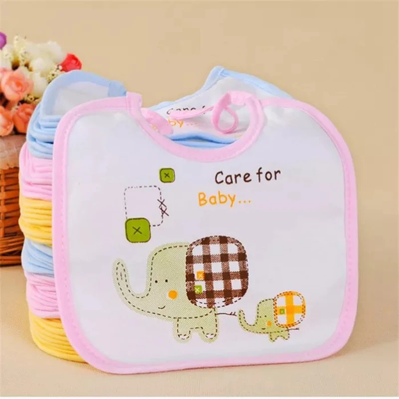 FHADST Baby Bibs Toddler Waterproof Kid Cotton Burp Cloths Newborn Towel Clothing Babies Saliva Towels baberos babetes Bib | Детская