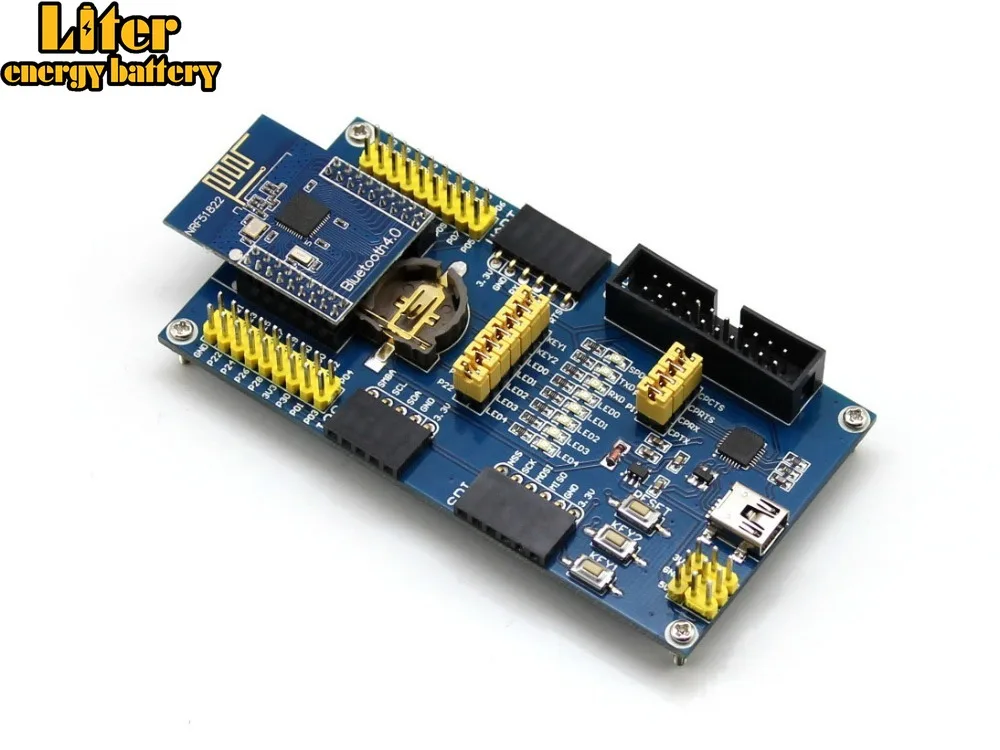 Модуль беспроводной связи 5 шт./лот BLE4.0 Bluetooth NRF51822 модуль 2 4G передатчик приемник
