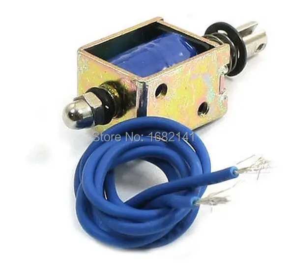 Синий Электромагнит с открытой рамой DC 12 В 0 4 ма &quotход 6N|electromagnet solenoid|electromagnet