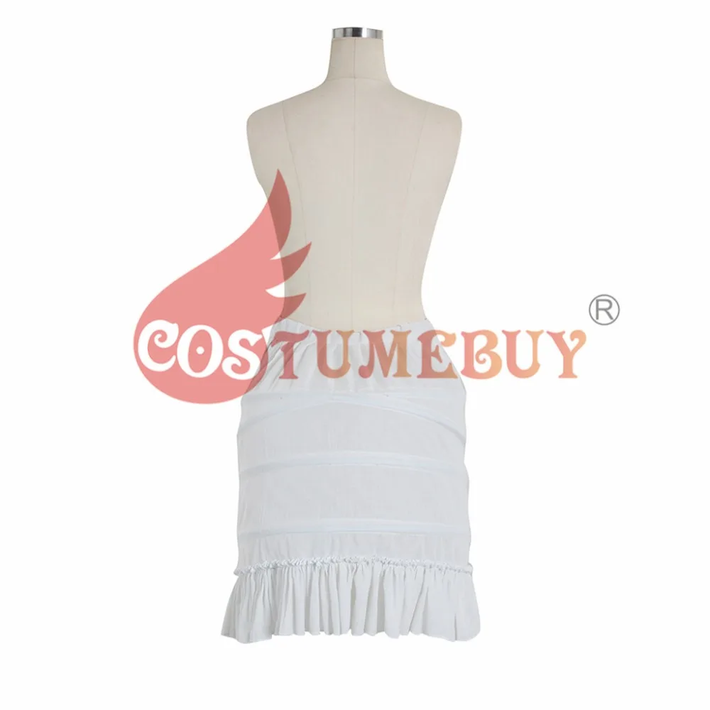 CostumeBuy для женщин рококо Викторианский гражданская война свадебное платье косплей подъюбник кринолин нижняя юбка белая клетка рамки Паньер суета