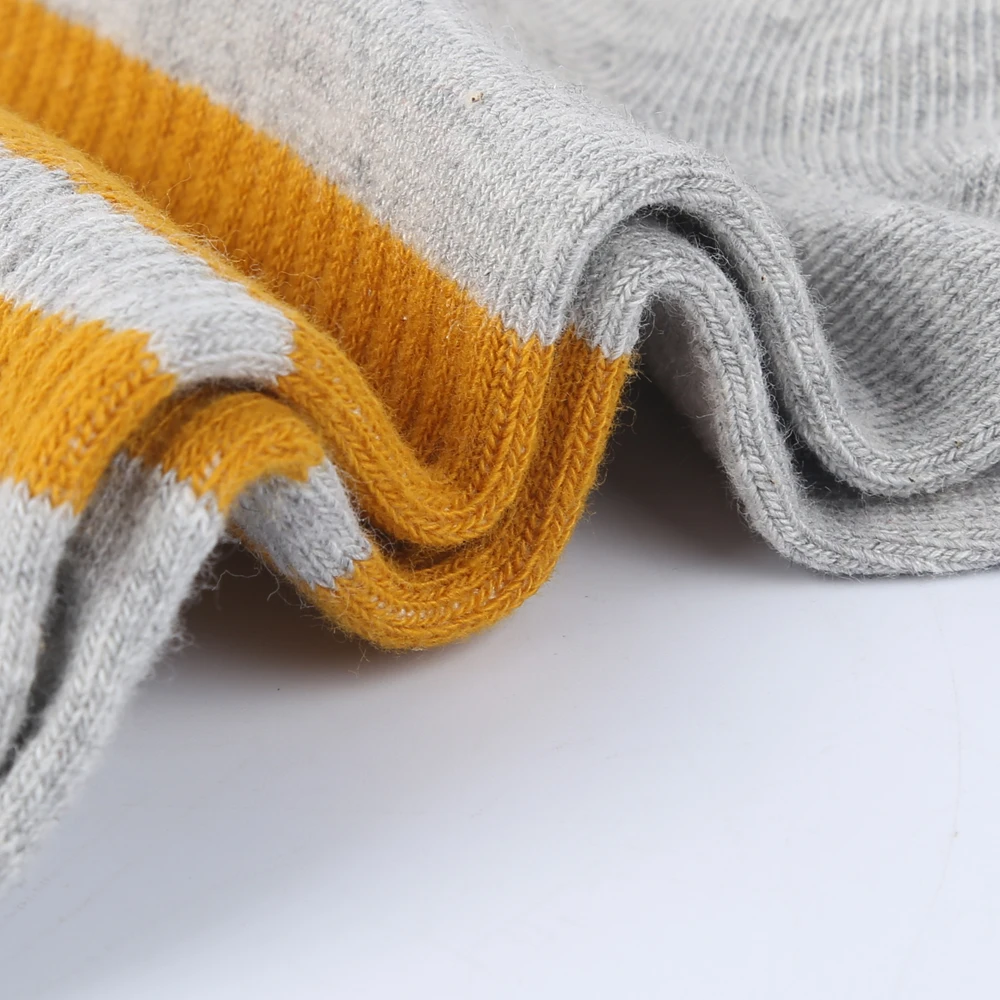 5 пар/лот Лето Повседневное красочными полосками укороченные носки Для женщин