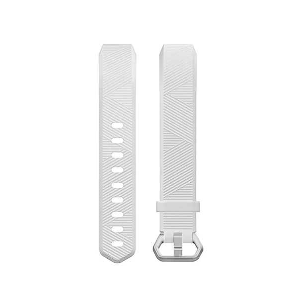 Honecumi сменный ремешок для fitbit Ace Детский мягкий силиконовый умный спортивный ремешок для fitbit Ace мальчик девочка размер - Цвет: Белый
