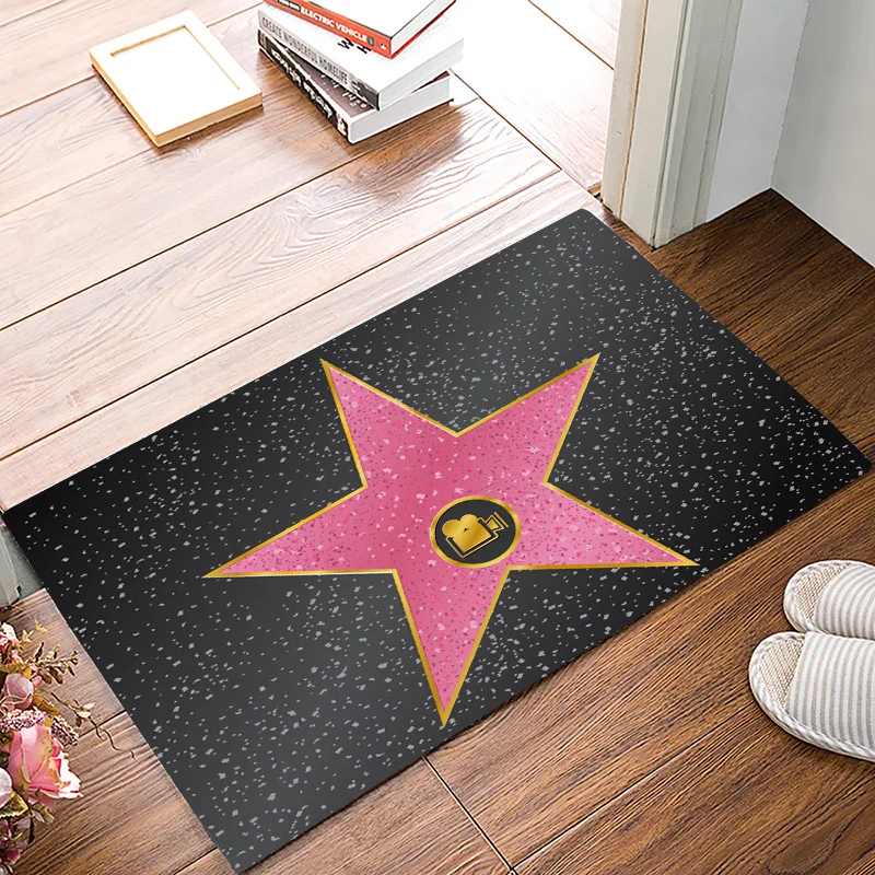 Голливудские коврики для прихожей из Walk Of Fame грязеотталкивающие аксессуары