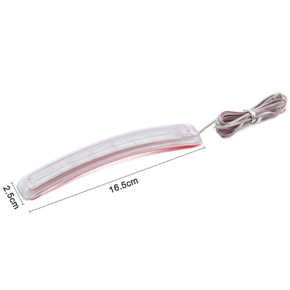 2 предмета автомобиля светодиодный светильник Бар Авто зеркало заднего вида 9 SMD