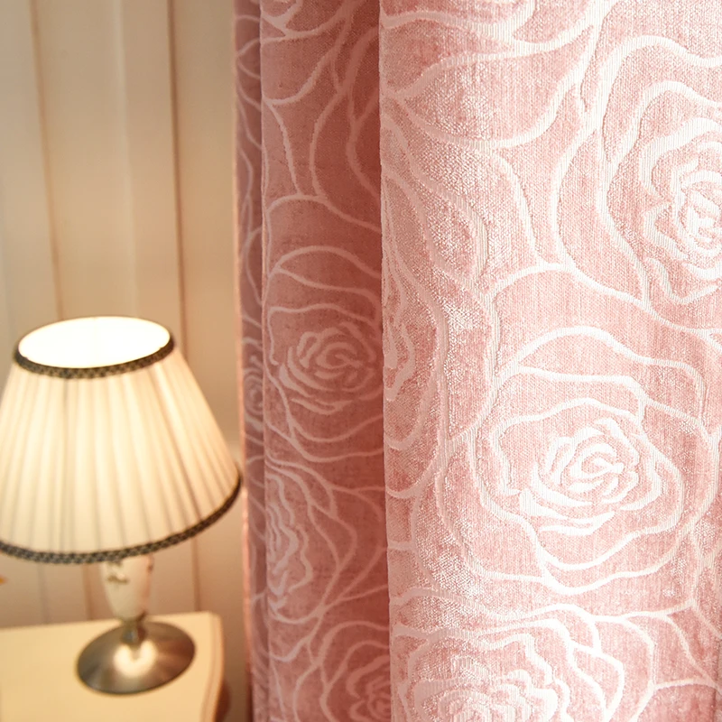 Сделанные на заказ роскошные красивые занавески принцессы для спальни девочки