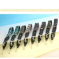 wide 5 cm new leopard print strap accessories belt wide shoulder bag strap handbag part adjustable belt