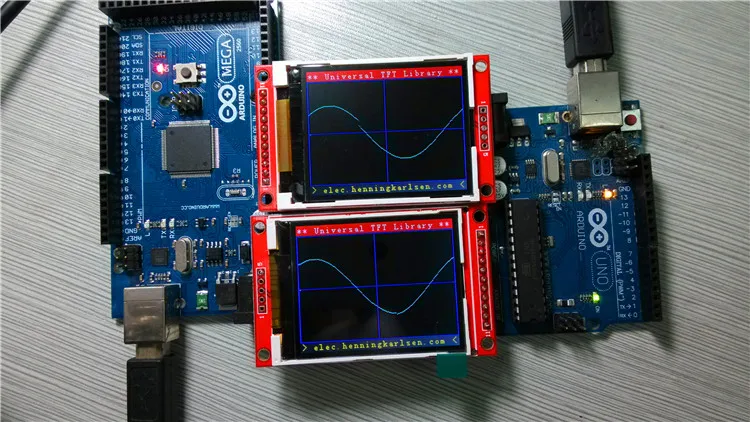Модуль с цветным ЖК экраном 2 дюйма SPI TFT + PCB SD Поддержка Arduino C51 STM32 исходный код ILI9225