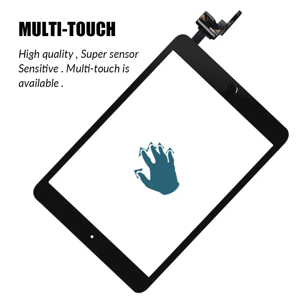 Сенсорный экран для iPad Mini 3 Mini3 стеклянный сенсорный с цифровым преобразователем
