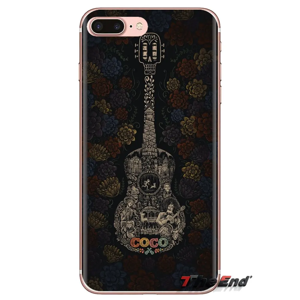 Transparent Soft Shell Covers For Samsung Galaxy S3 S4 S5 Mini S6 S7 Edge S8 S9 S10 Plus Note 3 4 5 8 9 coco mexican skull |