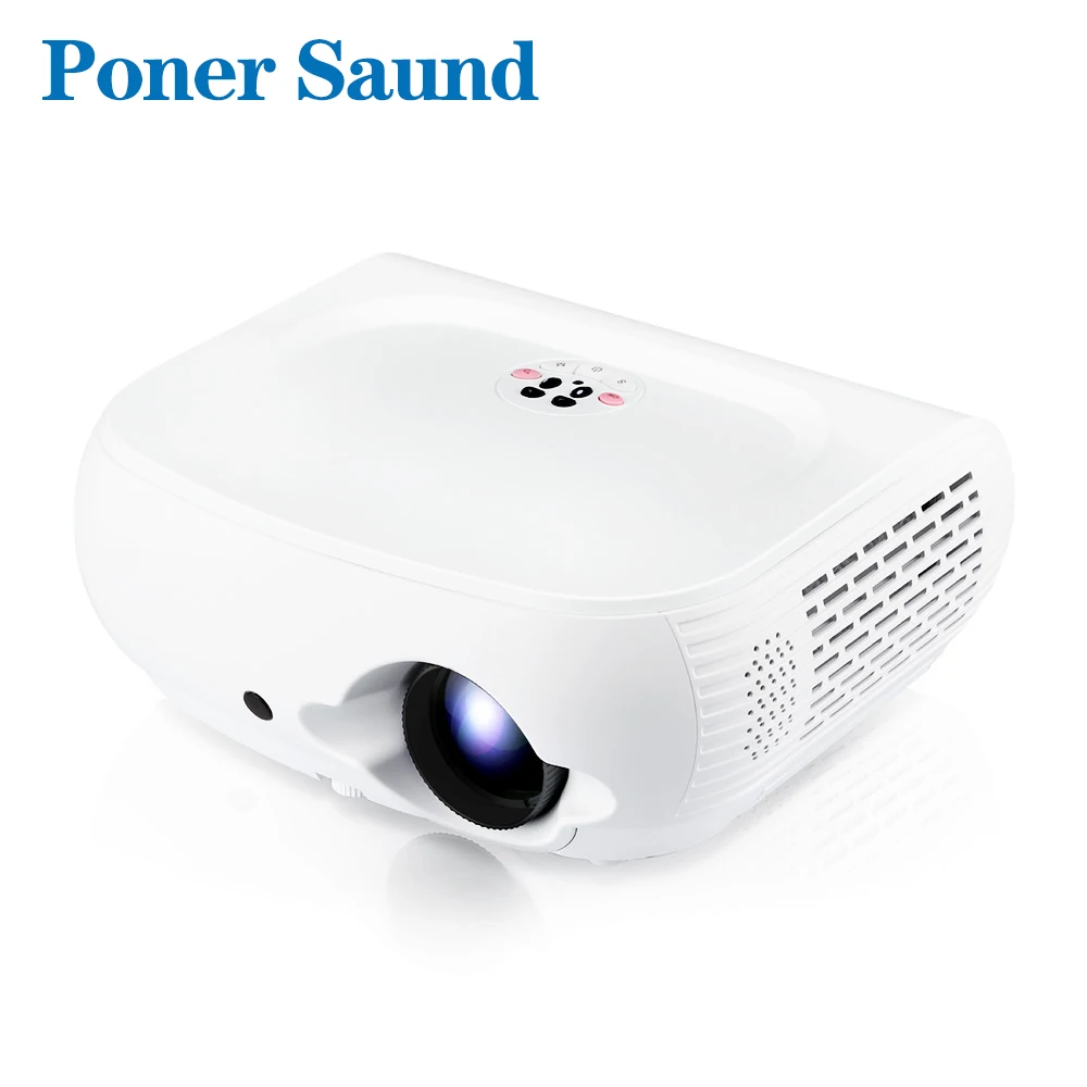 Распродажа! В свободном доступе! Poner saund W1 мини поддержка проектора Full HD 1080 P HDMI ЖК