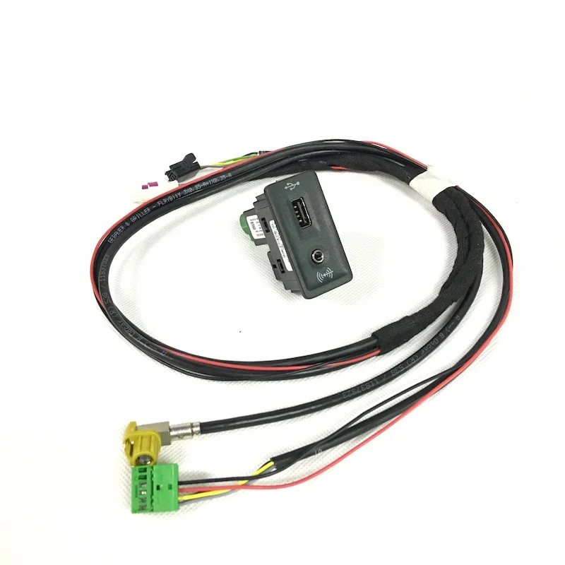 BODENLA для VW Golf MK7 CarPlay Media AUX MIB2 PRO USB AMI устанавливаемая штепсельная розетка