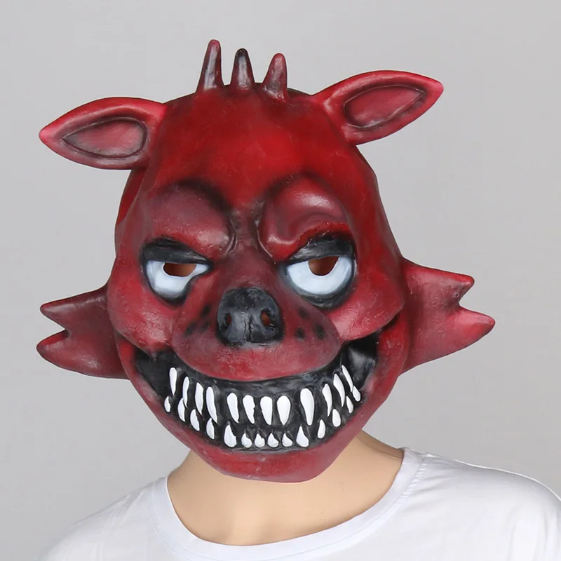 Маска пять ночей у Фредди маска медведя FNAF foxy chica Freddy Fazbear для детей украшения