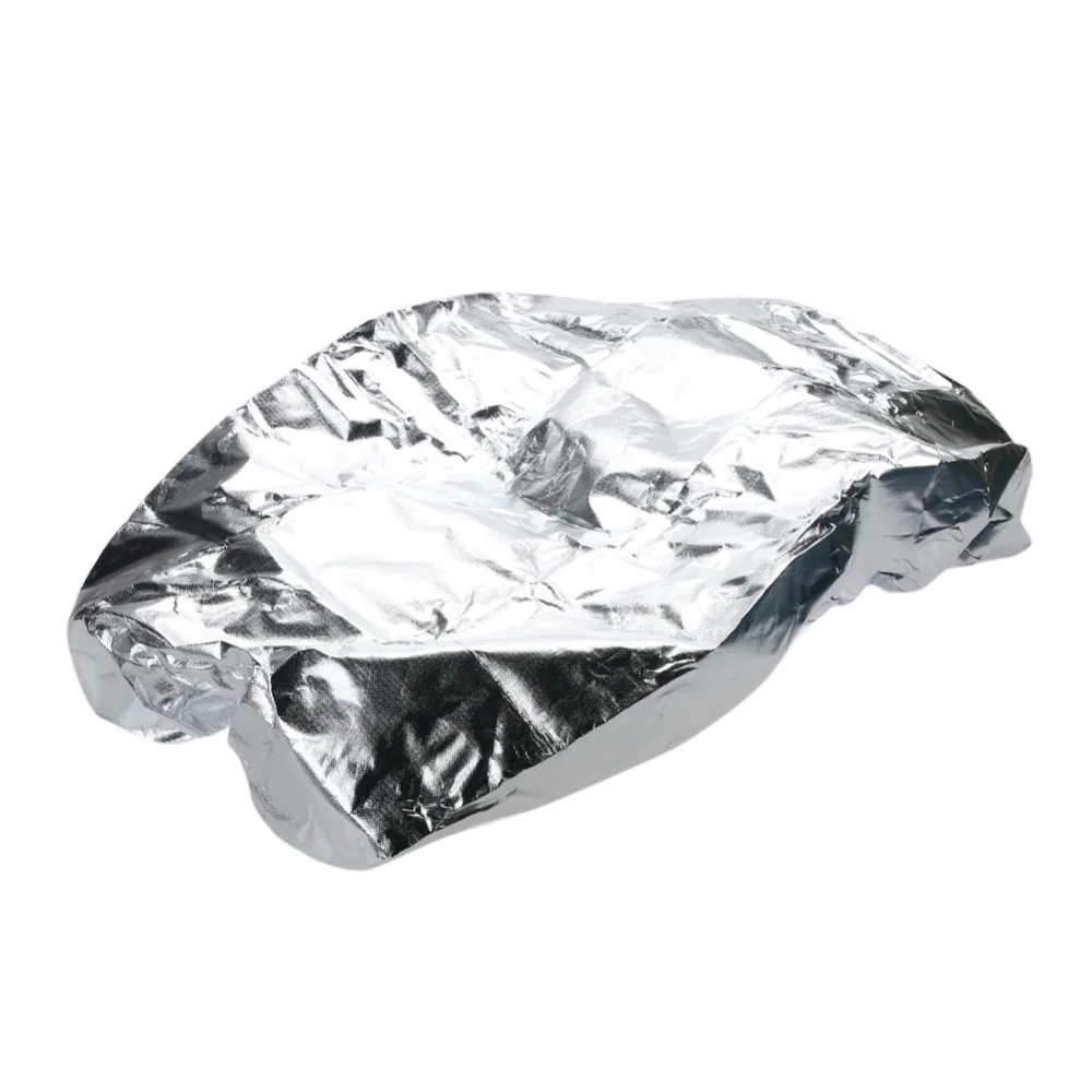 Серебристый алюминиевый козырек от солнца для автомобильного сиденья VODOOL