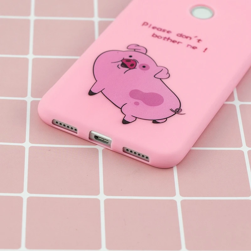 For Hawei P8 Lite 2017 Case Soft Silicone Cartoon Phone Back Cover Huawei P9 Etui | Мобильные телефоны и аксессуары