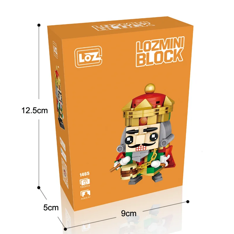 LOZ King Мини Строительные блоки фигурка кирпичной головы миниатюрные игрушки