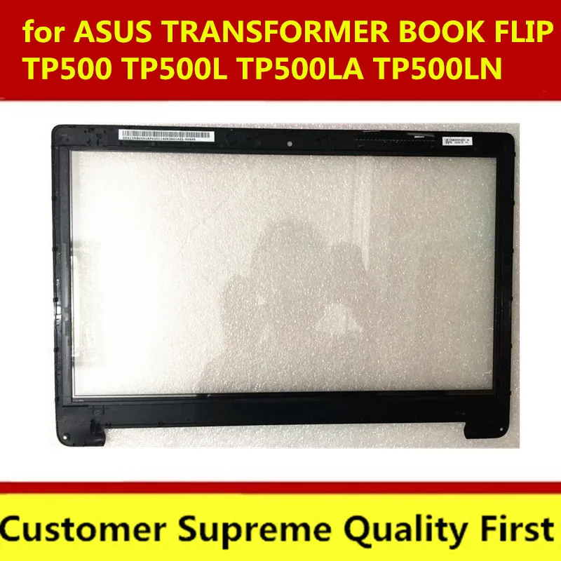 Для Asus TP500 TP500L tp500ld TP500LN сенсорный экран дигитайзер Стекло Замена с рамкой FP