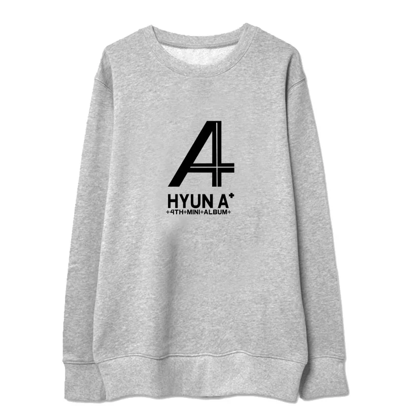 Толстовка с круглым вырезом принтом альбома a + 4 минуты|sweatshirt panda|sweatshirt ymcmbalbum coin |