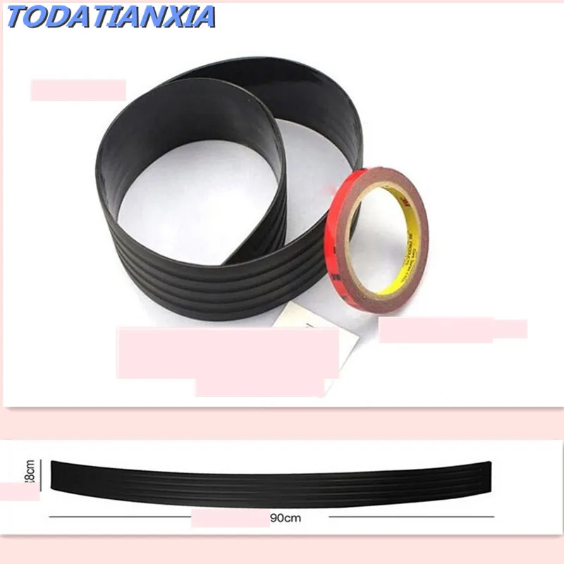 Автомобильный Стайлинг защитная накладка на бампер багажника аксессуары для Lexus