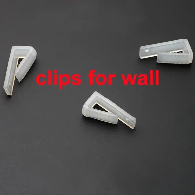 Разъем Пластиковые зажимы для подвешивания светодиодные полосы света на