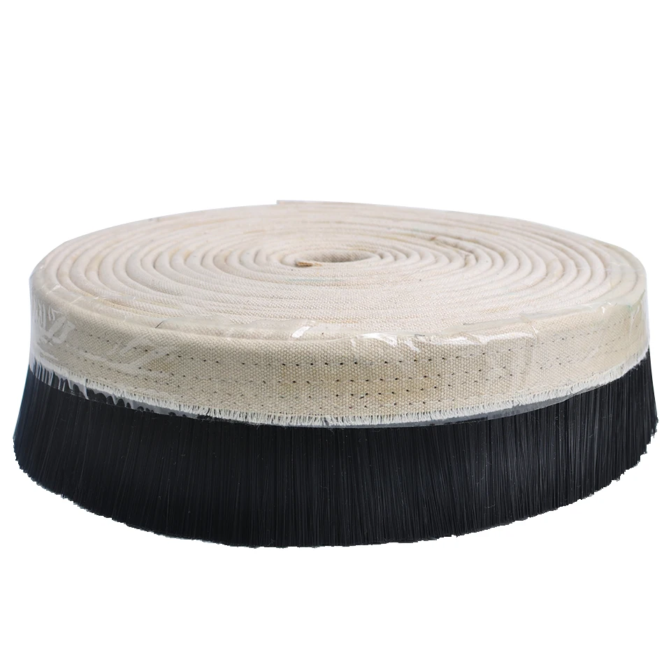 

Black Brush Engraving Machine Dust Collector Cover 1M x 70mm Brush Vacuum Cleaner For CNC Woodworking Milling Machine Tools