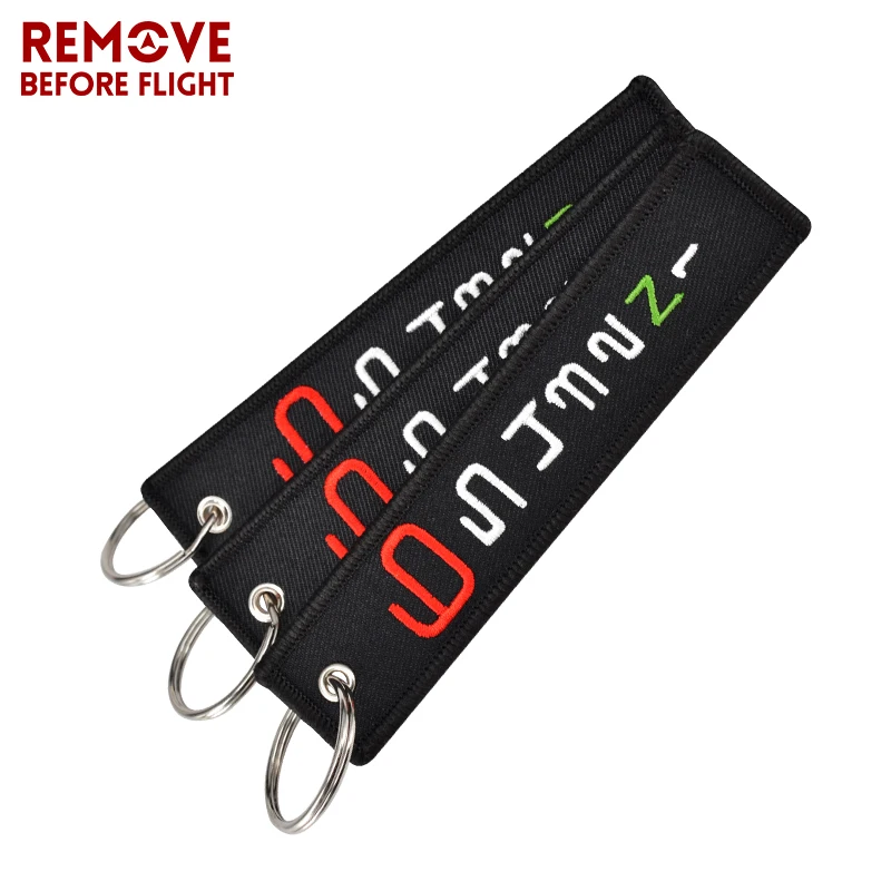 Брелок для ключей 5 шт./лот новинка с вышивкой цепочка бижутерия 6 4 3 2 N 1 мотоцикла