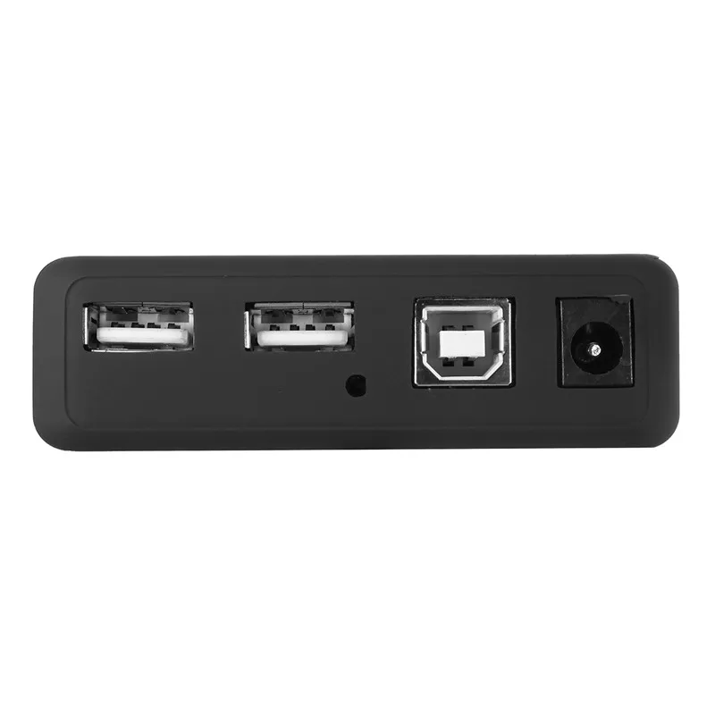 Высокоскоростной разветвитель с несколькими usb-хаб, 7 портов, USB 2,0, концентратор, настольный внешний адаптер переменного тока, кабель с вилкой EU/US для Raspberry Pi, ПК, ноутбука
