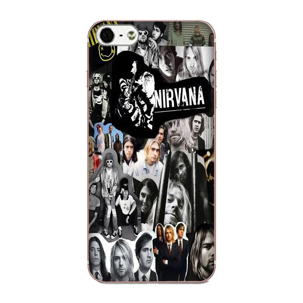 Nirvana цитаты из текста Мягкий Силиконовый ТПУ прозрачный защитный чехол для Xiaomi