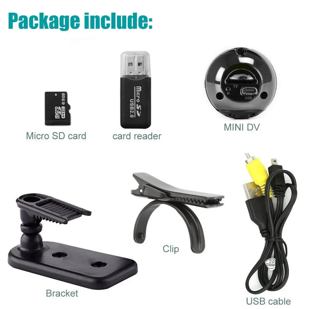 HBUDS мини камера SQ8 SQ9 Mini DV 1080P Full HD Автомобильный видеорегистратор беспроводная