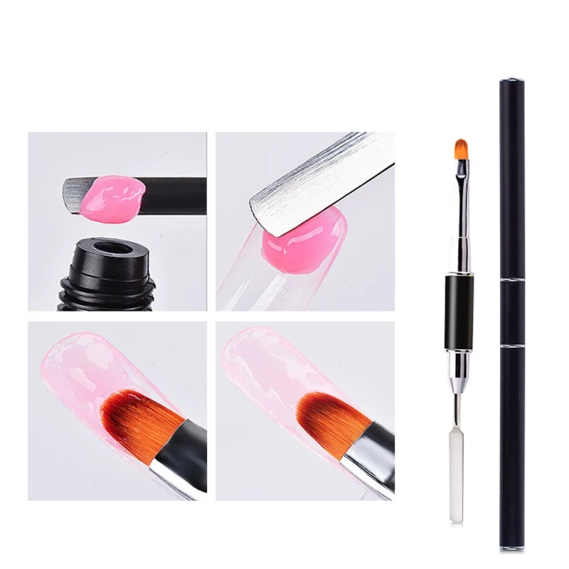 Наборы гелей для наращивания ногтей накладные ногти белого цвета форма