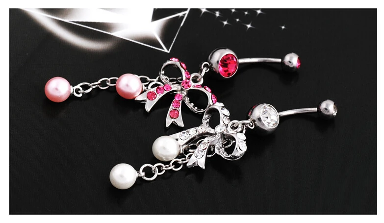 1 шт. Sexy Мотаться Кнопки Живота Пупка Кольца бабочка Пирсинг Хирургическая Сталь