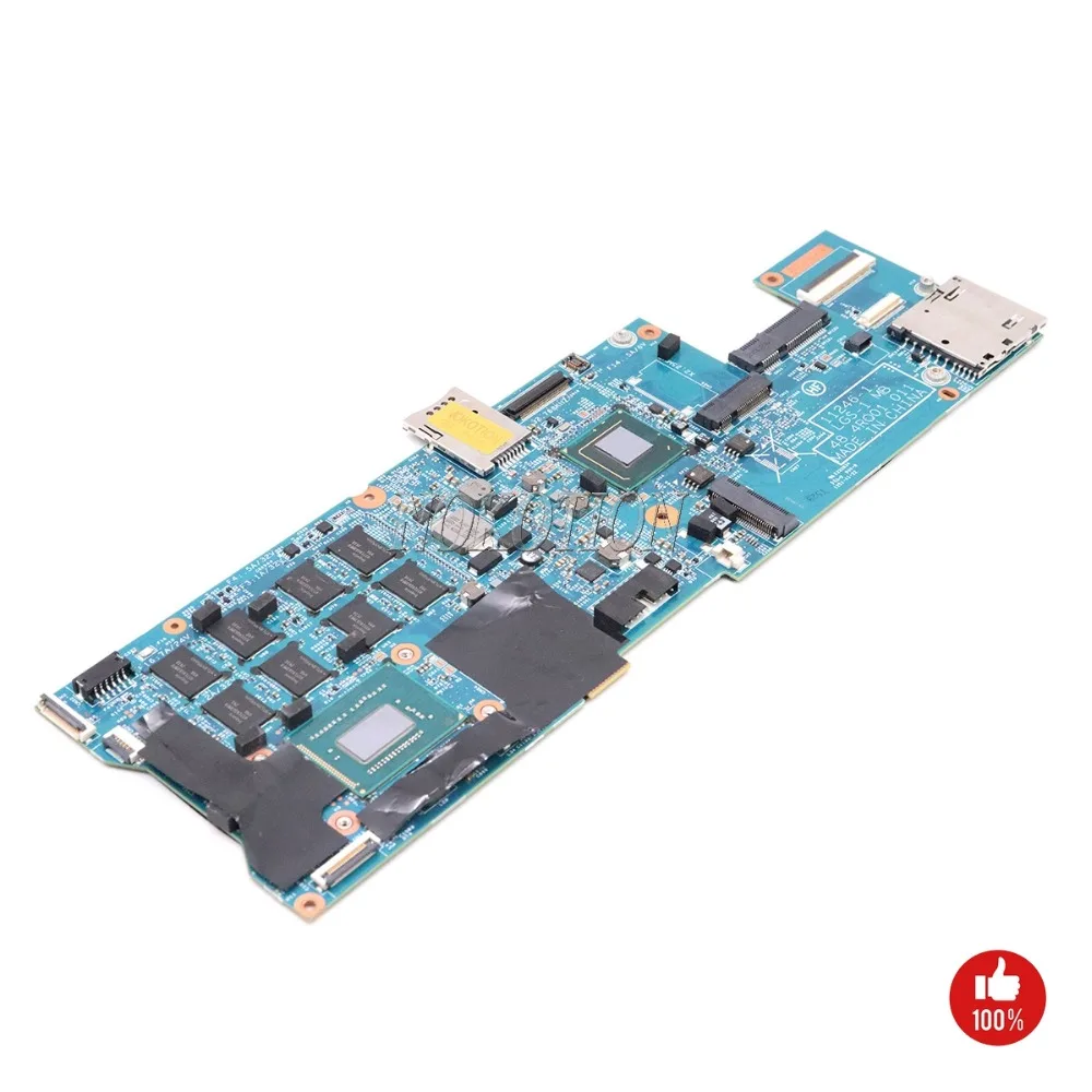 Материнская плата NOKOTION 04W3895 для ноутбука lenovo thinkpad Carbon X1 48 4rq01. 011 SR0N5 I7 3667U 4G