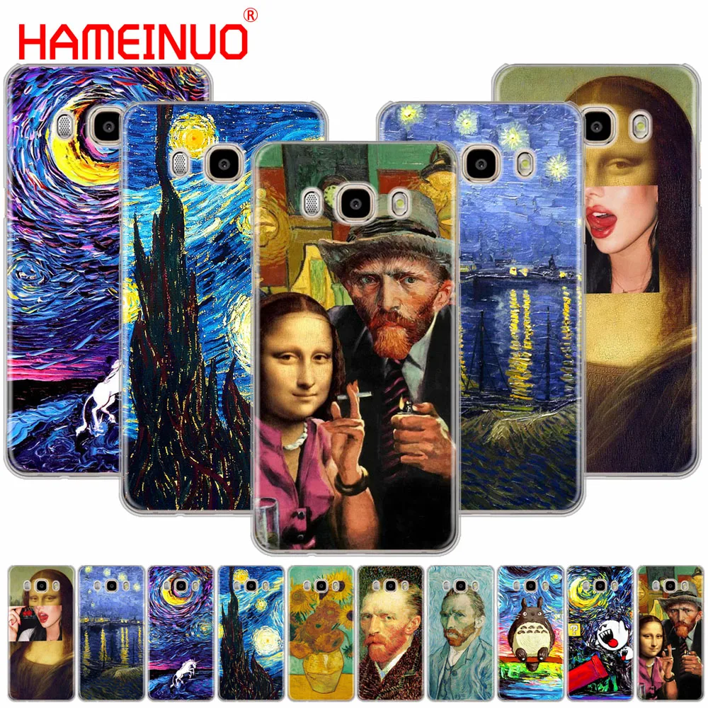 HAMEINUO Van Gogh чехол для телефона с изображением звездной ночи Samsung Galaxy J1 J2 J3 J5 J7 MINI ACE
