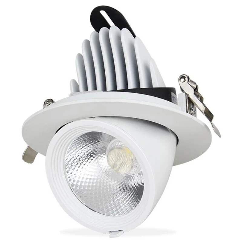 Светодиодный фонарь для багажника COB LED gimbal light 20 Вт 30 40 теплый белый холодный gimble