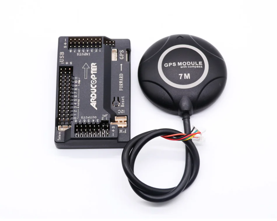 Контроллер полета ardupilot APM2.8 APM 2 8 7 м gps встроенный в Compas 5 6 модернизированный с