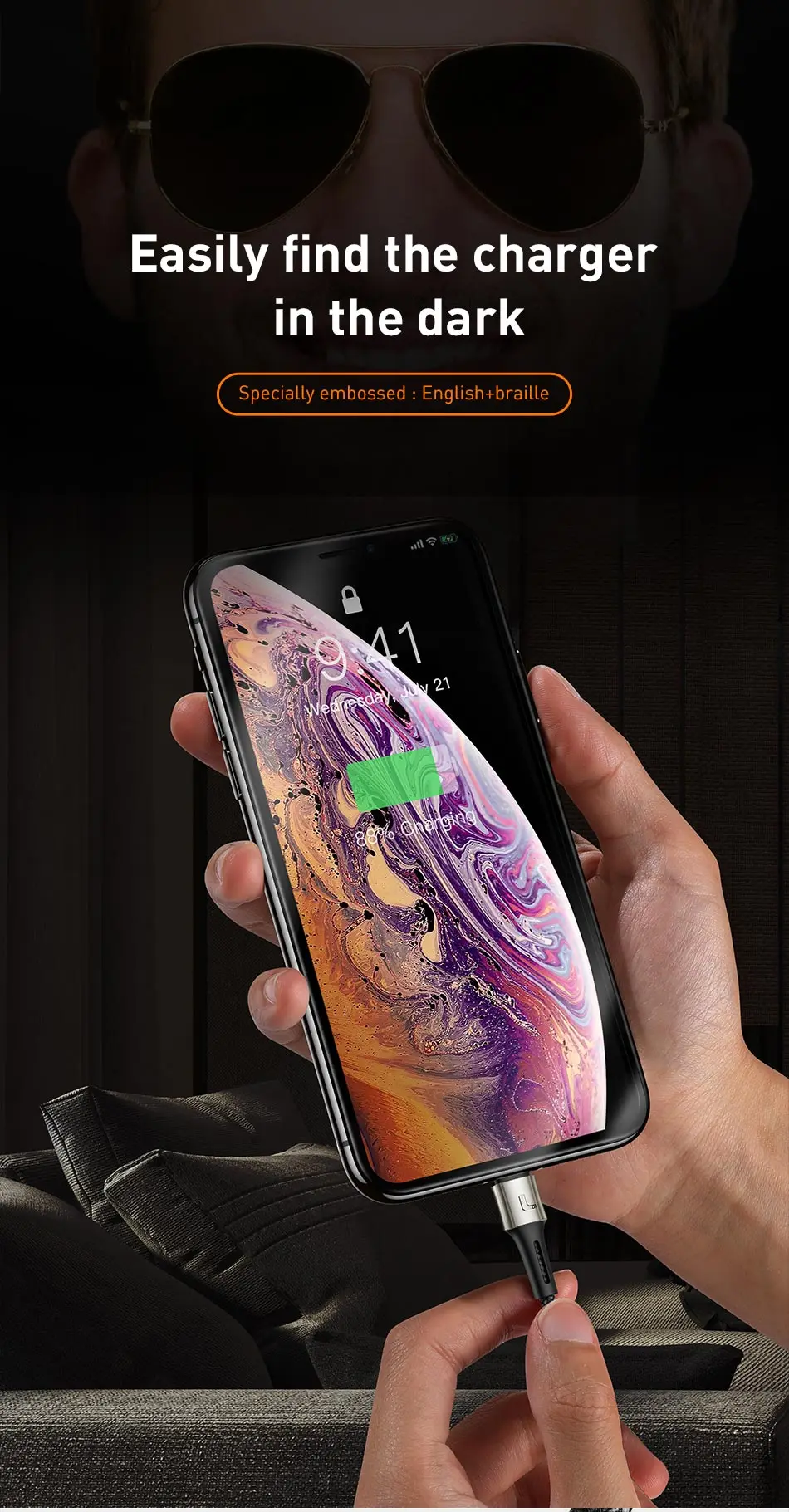 Baseus 3 в 1 USB кабель для iPhone X XR Xs 8 7 3.5A быстрое зарядное устройство рельефный дизайн Micro usb type C кабель для мобильного телефона