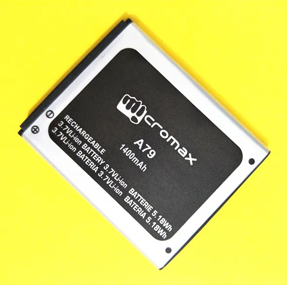 100% новый литий ионный 3 7 в 1400 мАч A79 Сменный аккумулятор для телефона Micromax высокое